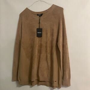 NWT DKNY‎ BEIGE SWEATER SIZE M